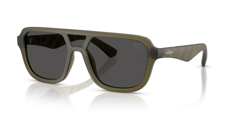 Burberry BE4474U in Matte Green / Dark Grey (421287) - Alternate View