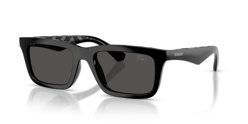 Burberry BE4475U in Black / Dark Grey (300187) - Front View