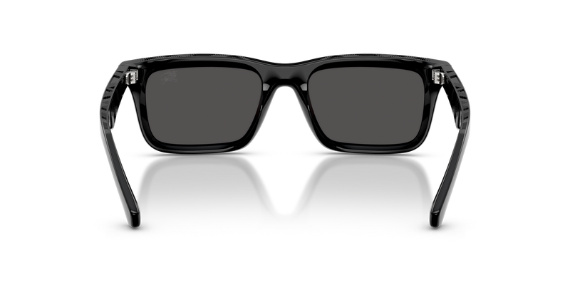 Burberry BE4475U in Black / Dark Grey (300187) - Temple Detail