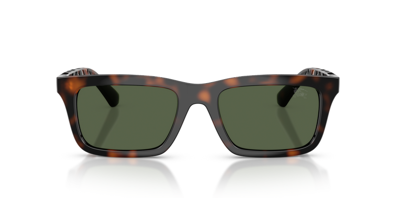 Burberry BE4475U in Dark Havana / Dark Green Polarized (30029A) - Alternate View