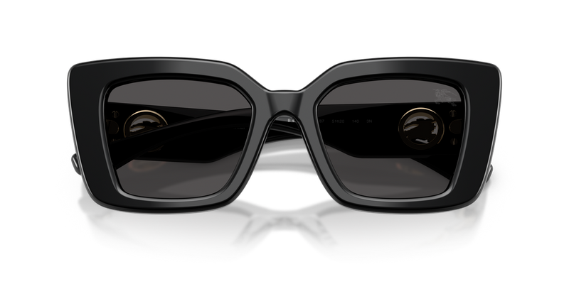 Burberry BE4476 in Black / Dark Grey (300187) - Side View