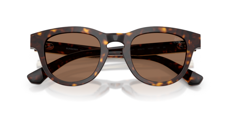 Burberry BE4477 in Dark Havana / Dark Brown (420573) - Side View