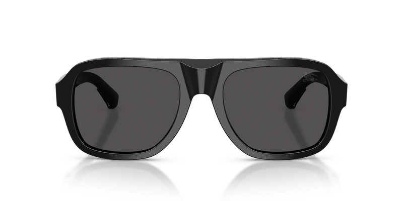 Burberry BE4478F in Black / Dark Grey (420687) - Alternate View