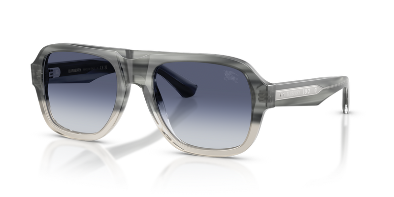 Burberry BE4478F in Striato Grey Gradient / Grigio Sfumato Blu (420814) - Alternate View