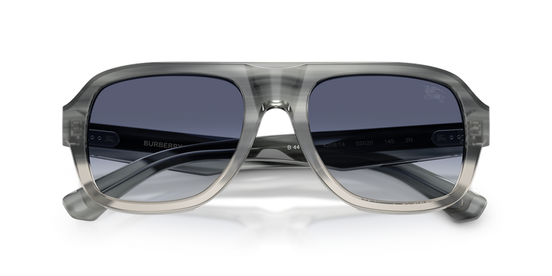 Burberry BE4478F in Striato Grey Gradient / Grigio Sfumato Blu (420814) - Alternate View