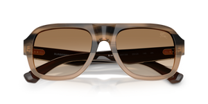 Striped Beige / Brown Gradient (420789)