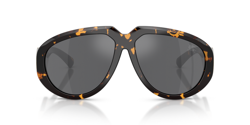 Burberry BE4479U in Yellow Havana / Grey Mirror Silver (41066G) - Alternate View
