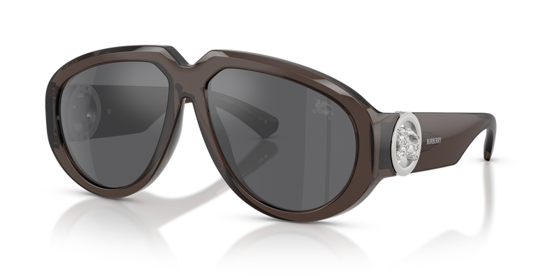 Burberry BE4479U in Grey / Grey Mirror Silver (41126G) - Alternate View