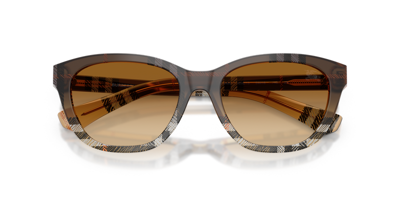 Burberry BE4486 in Check Gradient Sand - Alternate View