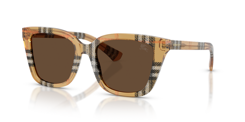 Burberry BE4487F in Check Sand - Front View