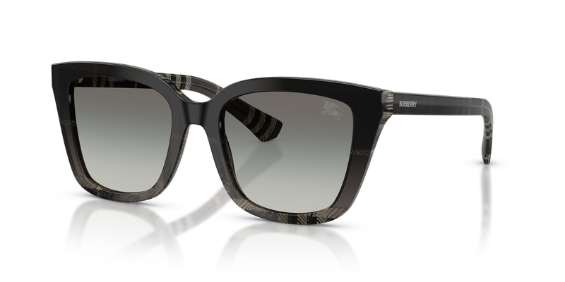 Burberry BE4487F in Check Gradient Grey - Alternate View