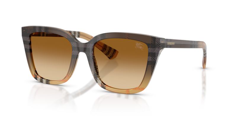 Burberry BE4487F in Check Gradient Sand - Alternate View