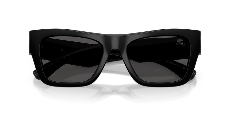 Burberry BE4490U in Black / Dark Grey (300187) - Side View