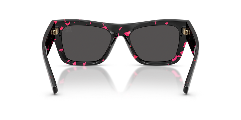 Burberry BE4490U in Fucsia Havana / Dark Grey (412687) - Alternate View