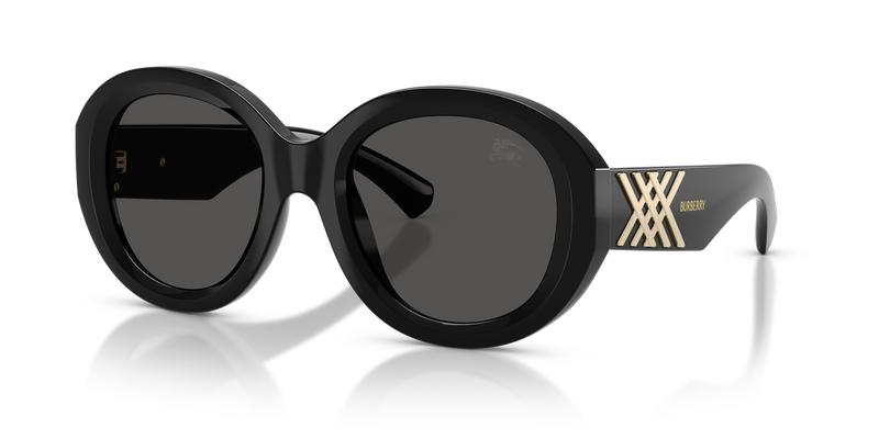Burberry BE4497U in Black - Front View