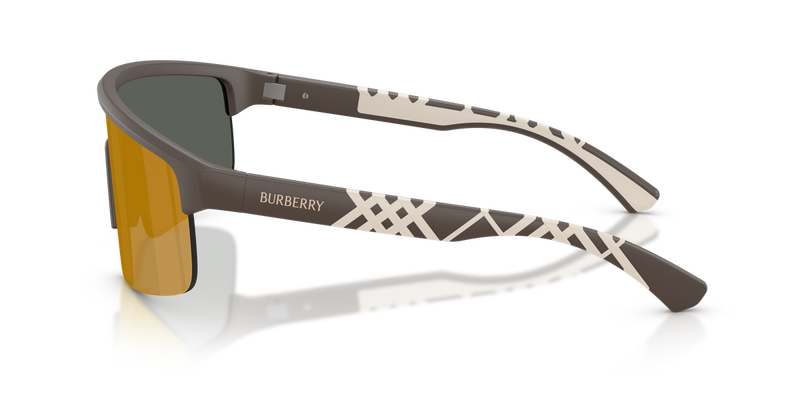 Burberry BE4498 in Matte Brown - Back View
