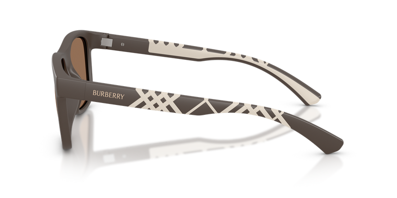 Burberry BE4499U in Matte Brown - Back View