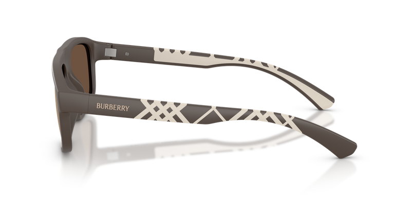 Burberry BE4501U in Matte Brown - Back View