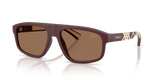 Matte Bordeaux / Dark Brown (426273)