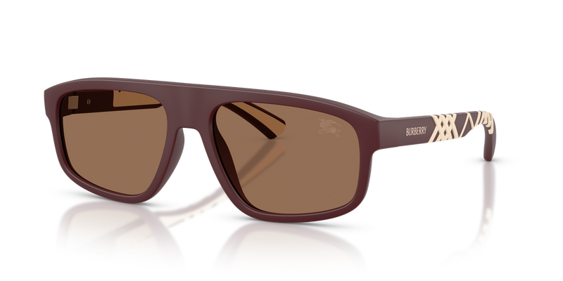 Burberry BE4501U in Matte Bordeaux - Alternate View