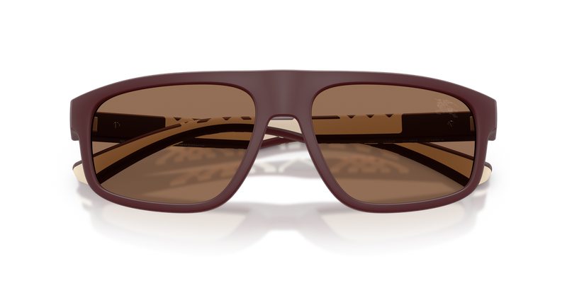 Burberry BE4501U in Matte Bordeaux - Alternate View