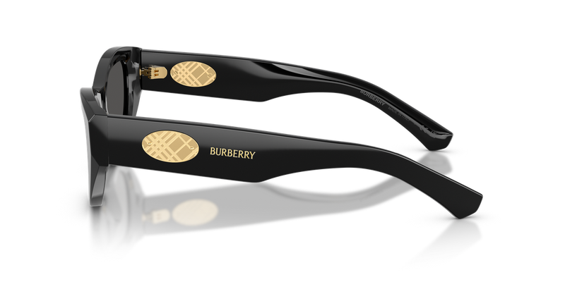 Burberry BE4502F in Black - Back View
