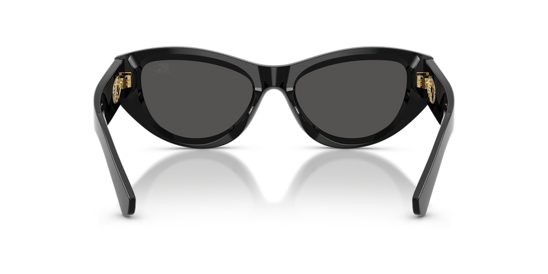 Burberry BE4502F in Black - Temple Detail