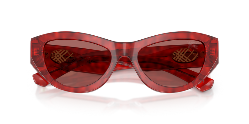 Burberry BE4502F in Bordeaux Havana - Alternate View