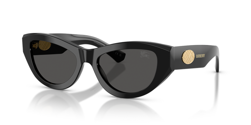 Burberry BE4502 in Black - Front View
