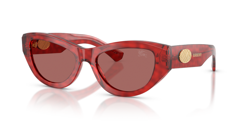 Burberry BE4502 in Bordeaux Havana - Alternate View