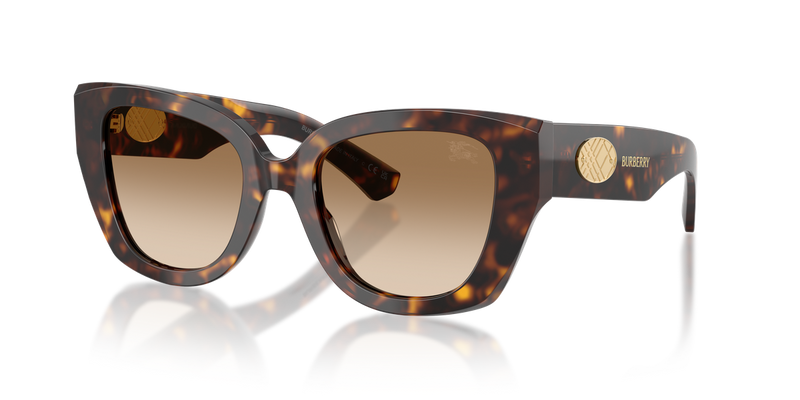 Burberry BE4503F in Dark Havana - Alternate View