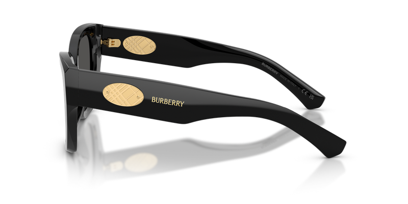 Burberry BE4503 in Black - Back View