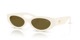 White / Dark Brown (421873)