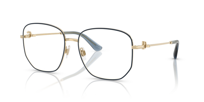 Dolce & Gabbana DG1356 in Pale Gold/Blue / Demo Lens (488) - Alternate View