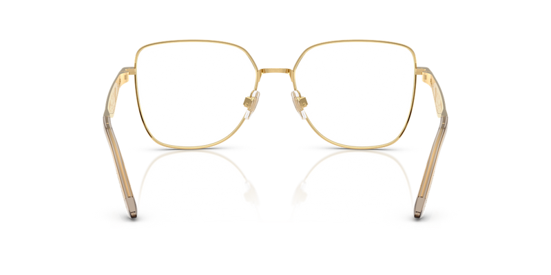 Dolce & Gabbana DG1358 in Gold/Matte Beige / Demo Lens (1366) - Alternate View