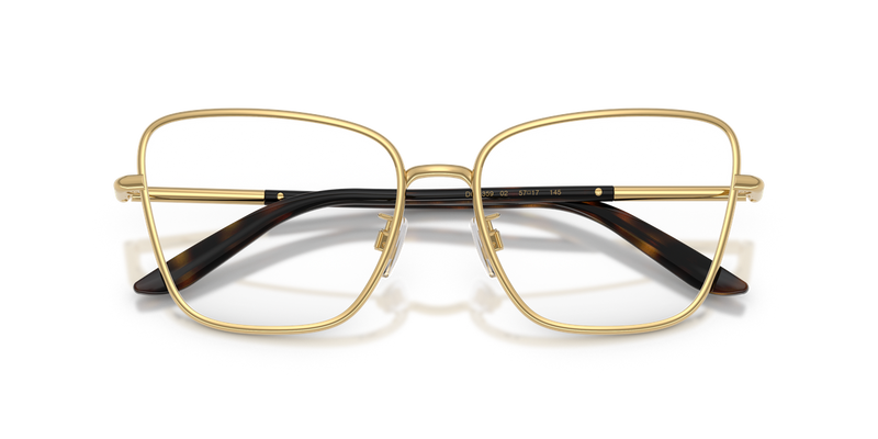 Dolce & Gabbana DG1359 in Gold / Demo Lens (02) - Side View
