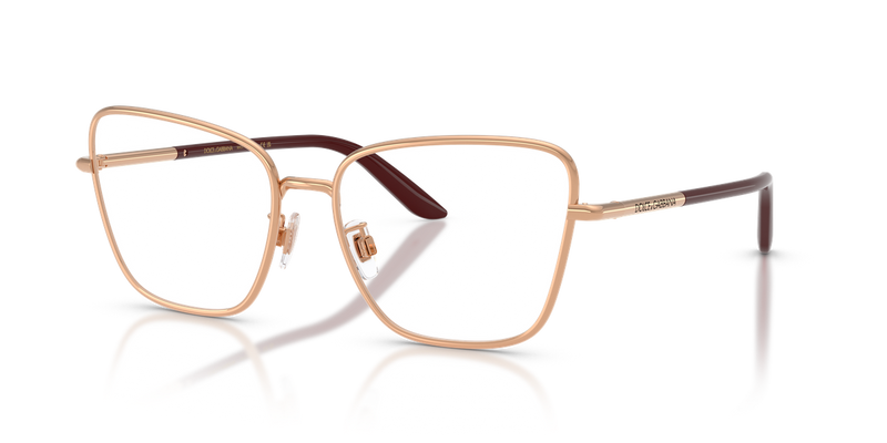 Dolce & Gabbana DG1359 in Rose Gold / Demo Lens (1298) - Alternate View