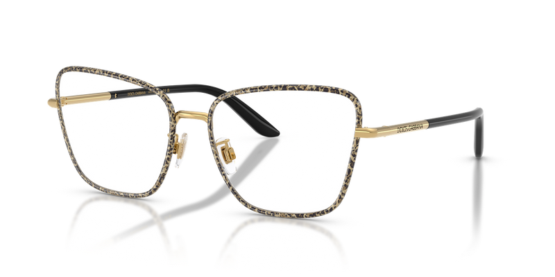 Dolce & Gabbana DG1359 in Gold/Leo / Demo Lens (1364) - Alternate View