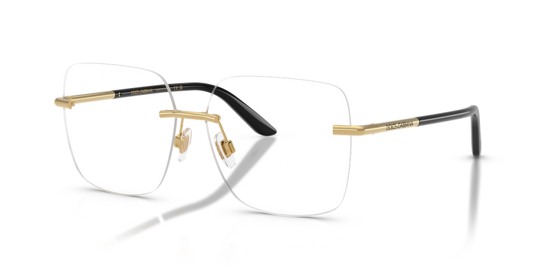 Dolce & Gabbana DG1360 in Gold / Demo Lens (02) - Front View