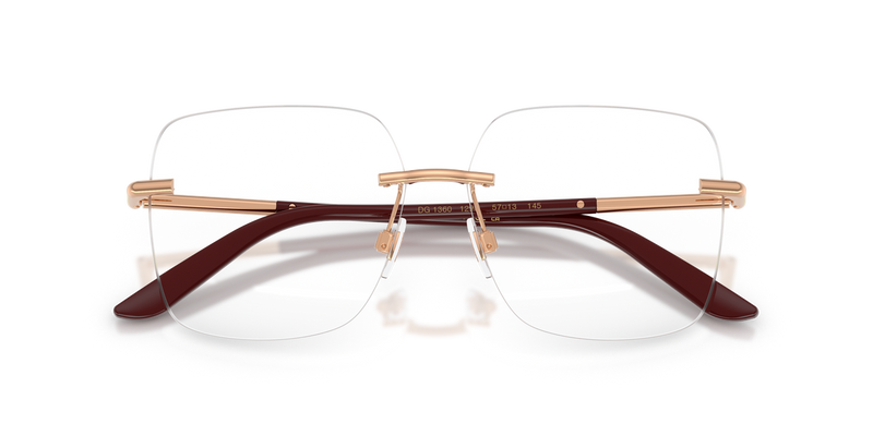 Dolce & Gabbana DG1360 in Rose Gold / Demo Lens (1298) - Alternate View