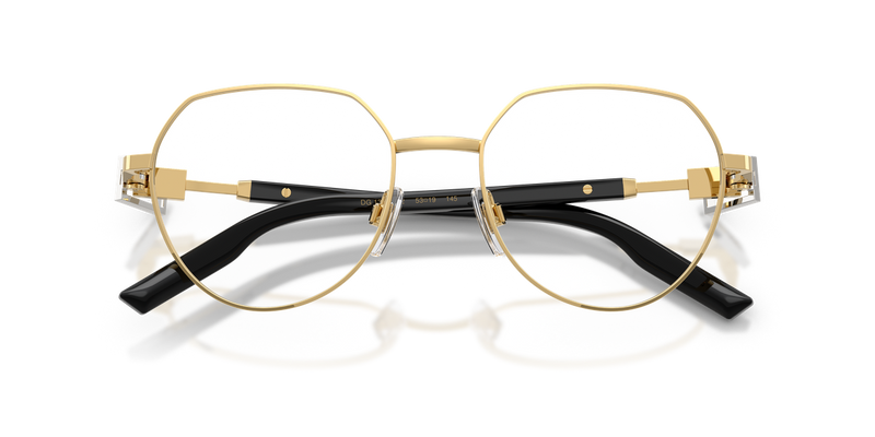Dolce & Gabbana DG1362 in Gold / Demo Lens (02) - Side View