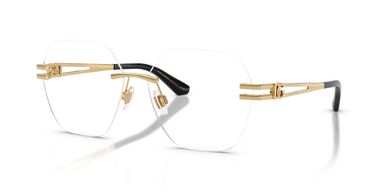 Dolce & Gabbana DG1369 - Gold / Clear Blue Light Filter (02)
