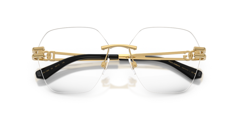 Dolce & Gabbana DG1369 in Gold - Side View