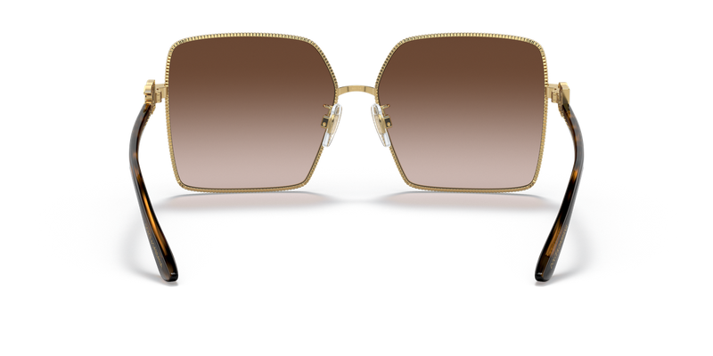 Dolce & Gabbana DG2279 in Gold / Gradient Brown (02/13) - Back View