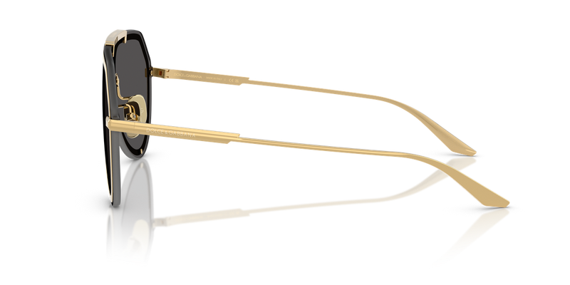 Dolce & Gabbana DG2309 in Gold / Dark Grey (02/87) - Alternate View