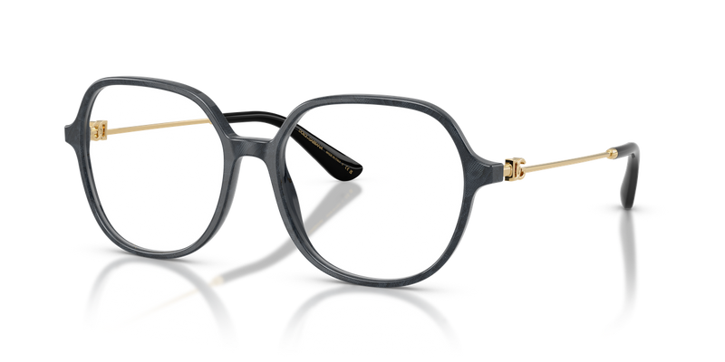 Dolce & Gabbana DG3364 in Lace Grey / Demo Lens (3441) - Front View