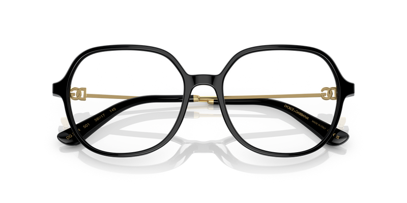 Dolce & Gabbana DG3364 in Black / Demo Lens (501) - Alternate View