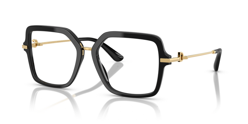Dolce & Gabbana DG3396 in Black / Demo Lens (501) - Alternate View