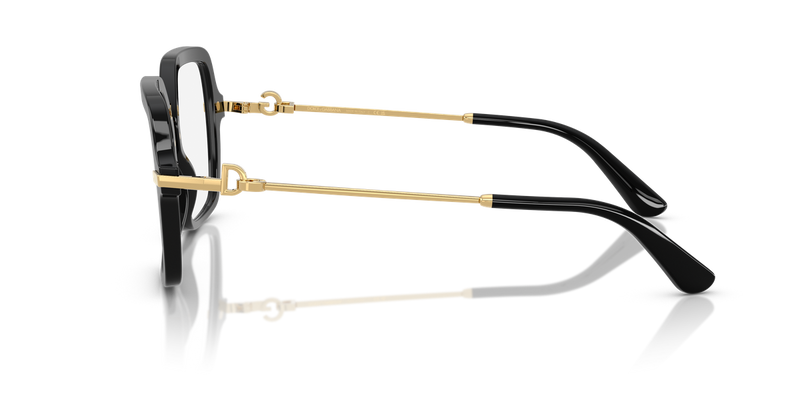 Dolce & Gabbana DG3396 in Black / Demo Lens (501) - Alternate View