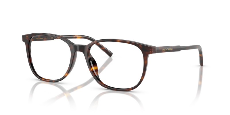 Dolce & Gabbana DG3426 in Havana / Demo Lens (502) - Alternate View